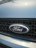 Эмблема для автомобиля Ford/форд 14,5х6см без корпуса сферическая тюнинг синяя #5, Тимур Х.