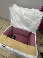 Кресло мягкое Грэйс Z-9 (светло-розовый) на высоких ножках с подлокотниками в гостиную, офис, зону ожидания, салон красоты. #13, Екатерина К.