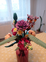 Конструктор букет цветов для девочки, лего совместимый, 756 деталей #6, Андрей О.