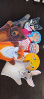 Кукольный домашний театр "Колобок" с куклами-рукавичками бибабо из флиса, сюжетно-ролевой набор из 7 мягких игрушек-перчаток + сценарий в стихах #7, Алексей А.