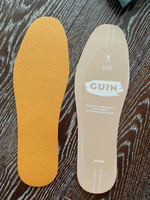 Стельки для обуви Guin Ledex из натуральной кожи и и латексной пены, для оубви размером с 35 по 45 размер #39, Татьяна С.