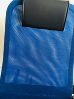 Кресло компьютерное, кресло руководителя Метта SU-BK-8 SU-B-8 131/003, синий стул офисный на колесах #65, Синкпеун Виктория Николаевна