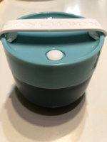 Герметичный контейнер - непроливайка для супа , каши, салата (сине-голубой) с ложкой в комплекте #2, Владимир Р.
