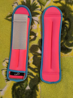 Набор утяжелителей для рук и ног неопреновые LVP, 2 шт х 0,5 кг, цвет: розовый #114, Вероника А.