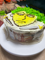 Вафельная картинка на торт ДЕНЬГИ рубли, КУПЮРЫ для украшения торта и выпечки #42, Эльмира В.