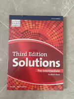 Solutions pre intermediate third Edition ПОЛНЫЙ КОМПЛЕКТ: Student's Book + Workbook + Диск | Фэлла Тим, Хадсон Джейн #4, Марк И.