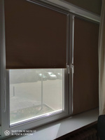 Рулонные шторы Блэкаут LmDecor 78х160 см, жалюзи на окна 78 ширина, рольшторы #101, Полина Б.