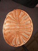 Корзина плетеная для хлеба Prohotel прямоугольная 290х120х50мм, полиротанг, коричневый, 2 шт #4, Жанна Е.