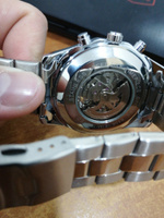Механические наручные часы мужские Скелетон / прозрачный корпус с двух сторон #64, Кирилл П.