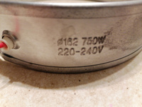 ТЭН для термопота 750Вт диаметр 160-162 мм, длина 51 см TCH001 #5, Константин М.
