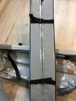 Комплект накладок на сиденья лодки 95х20х4 см, серый, сумка пвх #84, Валерий К.