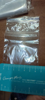 Прозрачный упаковочный пакет с застежкой zip lock, набор фасовочных грипперов для упаковки, 7х10см, 2000 шт. #22, Ольга Г.