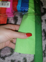 Бумага цветная крепированная, упаковочная для подарков и декора 32 г/м, 10 рулонов, 50х250см, яркие цвета, Brauberg #55, Кристина Х.