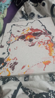 Картина по номерам на холсте 40х50 Лисёнок с гирляндой Лиса в гирлянде Лисенок Холст на Подрамнике #198, Светлана М.