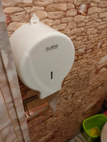 Диспенсер/держатель настенный для туалетной бумаги в рулонах Laima Professional "Original" (Система T2), малый, белый #5, Инна Ф.