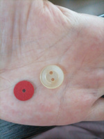 Диск фибра (red fibre) 12 мм КиКТойс для изготовления подвижных суставов игрушек (20 шт) #3, Надежда Ф.