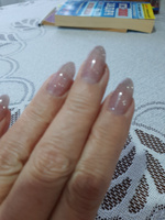 Гель лак для ногтей TNL Shine bright розовый светоотражающий с блестками №8, 10 мл #141, Татьяна Л.