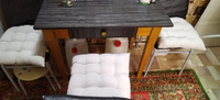 Подушка для сиденья МАТЕХ HAGA 42х42 см. Цвет светло-бежевый, арт. 53-439 #18, Viktoriya P.
