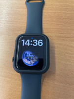 Защитный (противоударный) бампер на часы Apple watch / Пластиковый чехол на боковую поверхность для Эпл вотч 4/5/6/SE, 44mm #19, Виталий О.