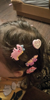 Заколки для волос детские клик-клак 10 шт набор заколок для девочек малышки комплект зажимов #24, Тамара Я.