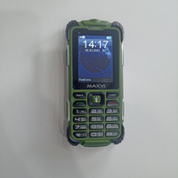 Мобильный телефон кнопочный Maxvi R1 Зеленый / Защита от влаги IP68 #25, Виктория Б.