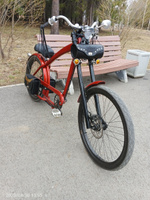 мотоцикл кожаная сумка,Размер(26.5*11,5*11,5) sissy бар сумка. #4, Александр К.