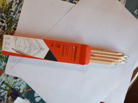 Карандаш простой для школы HB / Набор простых карандашей для рисования и офиса из 12 штук Красин "Конструктор" / чернографитные письменные принадлежности для скетчинга #25, Алёна Ф.