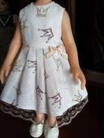 Одежда для кукол Paola Reina 32-34 см, Vidal Rojas 35 см. Платье #66, Наталья П.