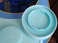 Секционная тарелка Twistshake для кормления детей, от 6 мес., пастельная синия #9, Виктория К.