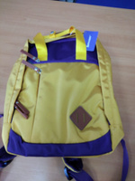 Рюкзак школьный для подростков вместительный Brauberg Friendly молодежный, горчично-фиолетовый, 37х26х13 см #3, Марина