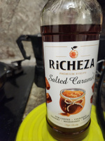 Сироп Солёная Карамель RiCHEZA, 1л (для кофе, коктейлей, десертов, лимонада и мороженого) #19, Ольга Ш.