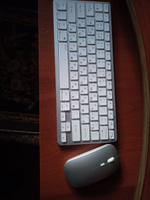 WISEBOT Комплект мышь + клавиатура беспроводная k&m, серебристый #36, Юрий