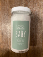 Соль для ванн Английская детская Baby Epsom salt , 1000 грамм+10% в подарок #25, Дарья С.