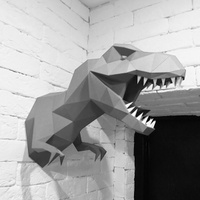 Набор для творчества динозавр "T-Rex" / бумажный конструктор для взрослых и детей #128, Ирина Д.