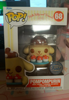 Фигурка Funko POP! Hello Kitty And Friends Pompompurin with Tray (Exc)/ Фанко ПОП по мотивам мультсериалов Hello Kitty #25, Игорь Б.