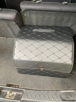Универсальная сумка в машину / Органайзер в багажник /Автомобильный кофр для хранения вещей и инструментов, размер S, черный-черный #9, Максим Н.