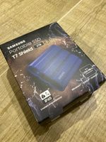 Внешний SSD Samsung T7 Shield, 2TB, синий (MU-PE2T0R/WW) #4, Дмитрий В.