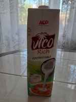 Органический кокосовый напиток "Coconut Milk" / organic ACP VICO Rich, 1 л #126, Галина М.