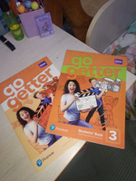 Комплект Go Getter 3: Students' Book + WorkBook (учебник и рабочая тетрадь, 2 книги) + CD-диск. Go Getter Pearson Croxford Jayne, Fruen Graham #7, Елена Б.