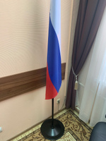 Флаг России напольный с флагштоком, высота 2,3 м, полотно: 90х135 см #4, Алексей К.