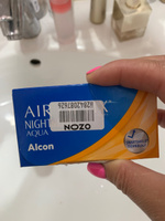 Alcon Контактные линзы Air Optix Night & Day Aqua, 3 шт., -1.00 / 8.6 / 1 месяц, ежемесячные #28, лилия с.