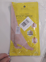 Skinlite носочки для педикюра отшелушивающие Foot mask exfoliating размер 35-40. Носки педикюрные одноразовые корейские. Маска для ног увлажняющая, пилинг. #7, Ильмира Л.