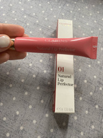 CLARINS Natural Lip Perfector Блеск для губ, 12 мл, 01 #19, Софья Р.