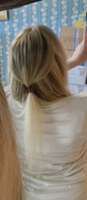 Накладные волосы, пряди на заколках-клипсах, 24/613 Пепельный блонд #95, Анастасия Р.