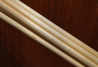 Рейка деревянная круглая Timber&Style 10х10х1000 мм, комплект из 10шт. сорт Экстра #6, Ольга