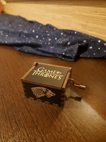 Музыкальная шкатулка деревянная с музыкой из Игры Престолов, шарманка с темой из вступления Game of Thrones, шкатулка мелодия из сериала #61, Елизавета