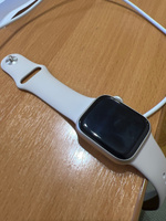 Защитная гидрогелевая пленка для смарт часов Apple Watch Series 7, 8, 9 41mm (3 штуки) / Противоударная глянцевая гидропленка для Эпл Вотч 7, 8, 9 41мм / Самовосстанавливающаяся гелевая бронепленка #105, Лейли С.