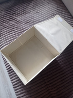 ЕГ/ Короб для хранения, с крышкой, Linen, 28x30x16 см #78, Оксана Б.
