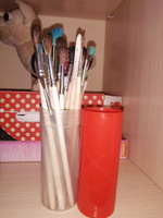 Пенал тубус пластиковый в школу для карандашей и кистей #2, Imshineckaya V.