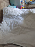 Одеяло 110х140 белое с подушкой, микрофибра #40, Екатерина Д.